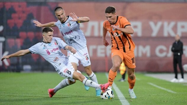 Shakhtar no retuvo la victoria en el partido contra Veres en Rivne