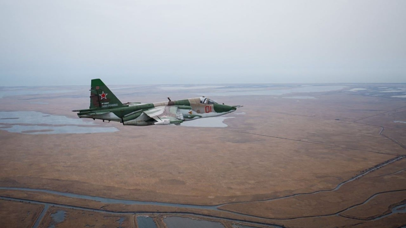 Su-25 derribado en dirección a Kramatorsk: vídeo de la caída de un avión de ataque ruso 