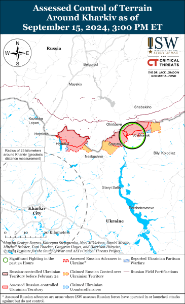 Mapa de operaciones militares para el 16 de septiembre de 2024: situación en el frente