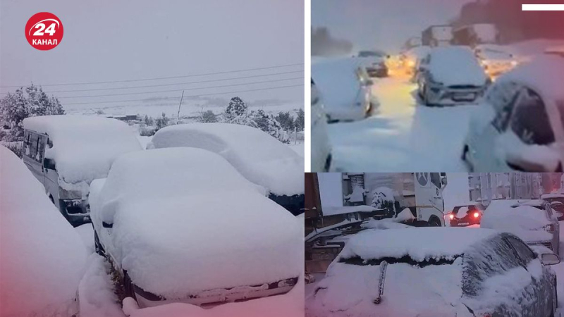 Fuertes nevadas cubren Sudáfrica: las carreteras están bloqueadas, la gente queda atrapada en los coches