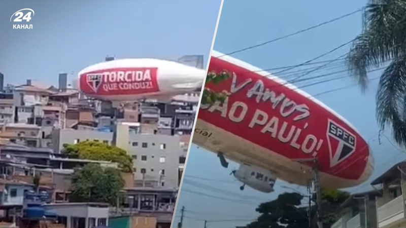 En Brasil, una aeronave cayó sobre edificios residenciales: video del momento