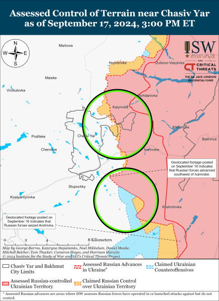 Mapa de operaciones militares para el 18 de septiembre de 2024: la situación en el frente 