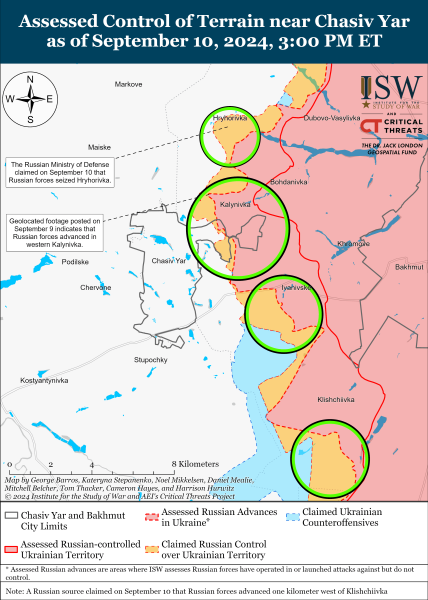 Mapa de operaciones militares el 11 de septiembre de 2024: la situación en el frente