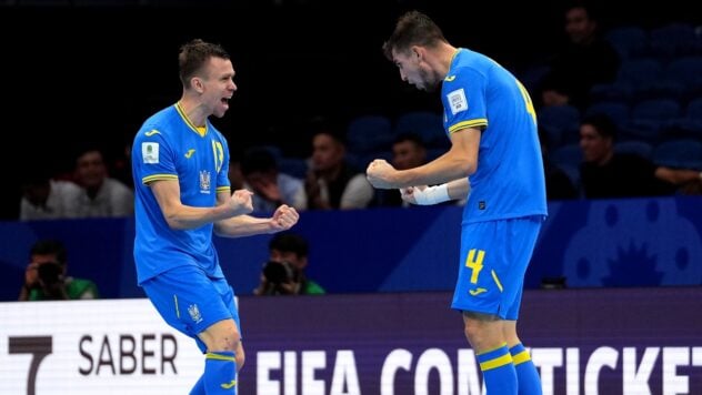 La selección de Ucrania alcanzó los cuartos de final del Mundial de Futsal 2024