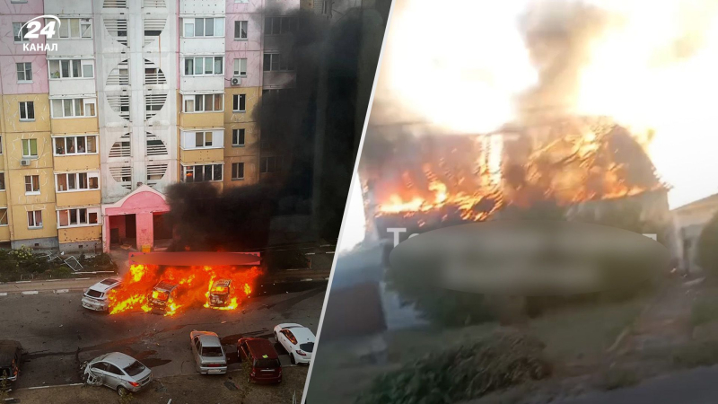 Se escucharon explosiones en Belgorod por la mañana: los rusos se quejan por los incendios