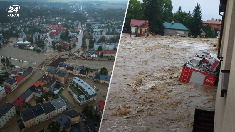 En las ciudades polacas, las inundaciones han derribado puentes y represas, las evacuaciones forzadas continúan: vídeos aterradores