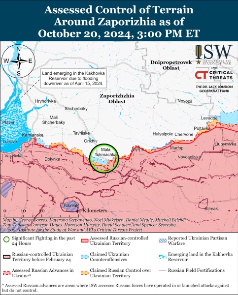 Mapa de operaciones militares para el 21 de octubre de 2024: la situación en el frente 