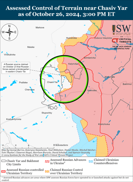 Mapa de operaciones militares al 27 de octubre de 2024: situación en el frente