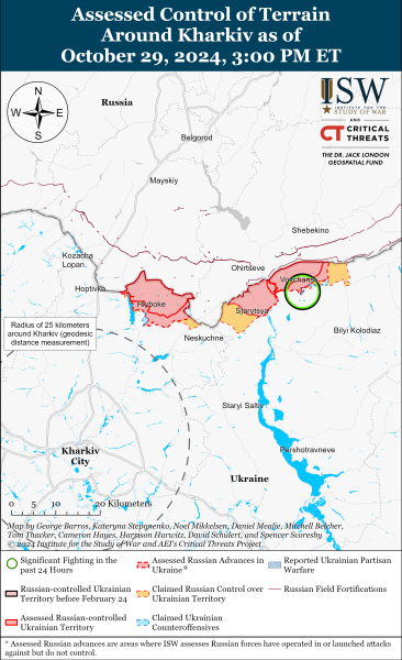 Mapa de operaciones militares al 30 de octubre de 2024: situación en el frente