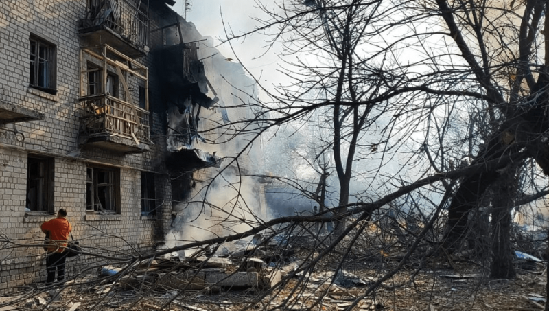 La Federación Rusa atacó un edificio residencial en Alekseevo-Druzhkovka: niños resultaron heridos