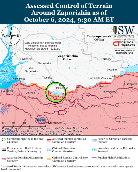 Mapa de operaciones militares el 7 de octubre de 2024: la situación en el frente