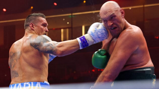 Fury le rompió la mandíbula a Usyk en la primera pelea: el ucraniano puso fin a la cuestión