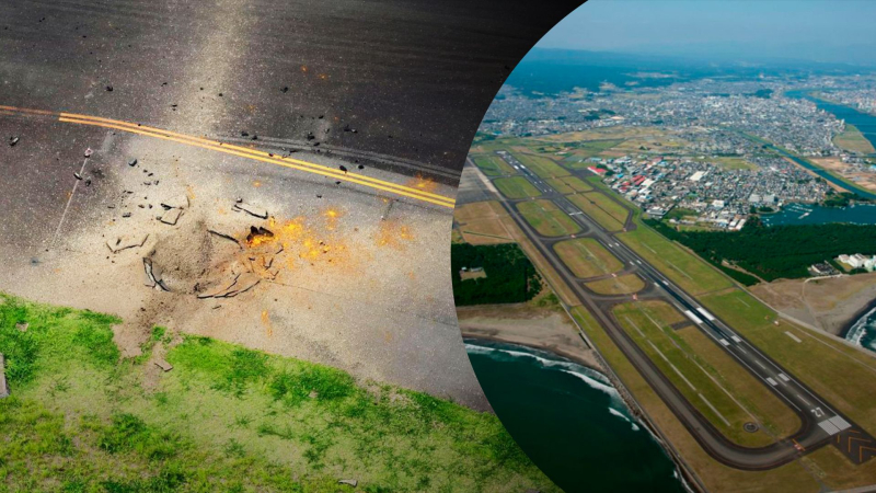 Una bomba estadounidense de la Segunda Guerra Mundial explotó en un aeropuerto japonés