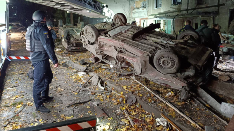 Explosiones en Jarkov: la Federación Rusa alcanzó un edificio de gran altura, hay muertos y 35 heridos