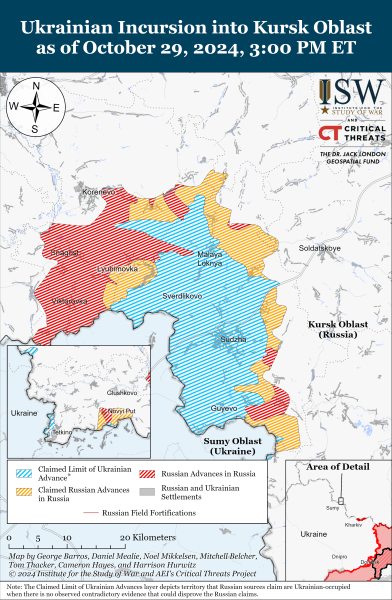 Mapa de operaciones militares al 30 de octubre de 2024: la situación en el front