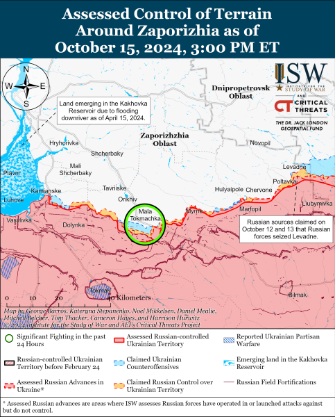 Mapa de operaciones militares al 16 de octubre de 2024: situación en el frente