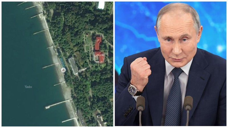 Orden de demoler la residencia: Putin dejó de viajar a Sochi por miedo a los drones