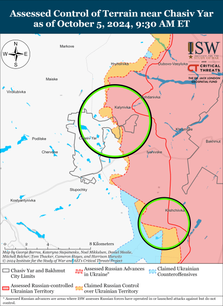 Mapa de operaciones militares el 6 de octubre de 2024: situación en el frente