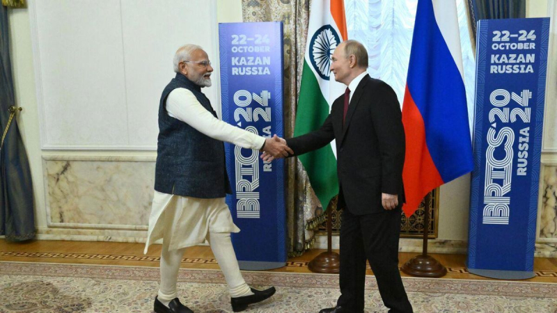 Putin se reunió con Modi e hizo una declaración sobre 