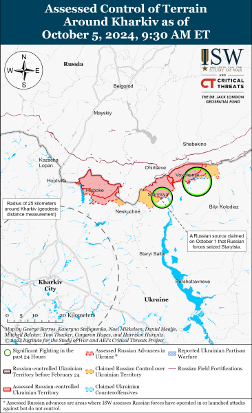 Mapa de operaciones militares el 6 de octubre de 2024: la situación en el frente