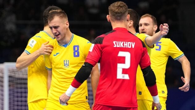 Ucrania perdió ante Brasil en las semifinales del Mundial de Futsal 2024