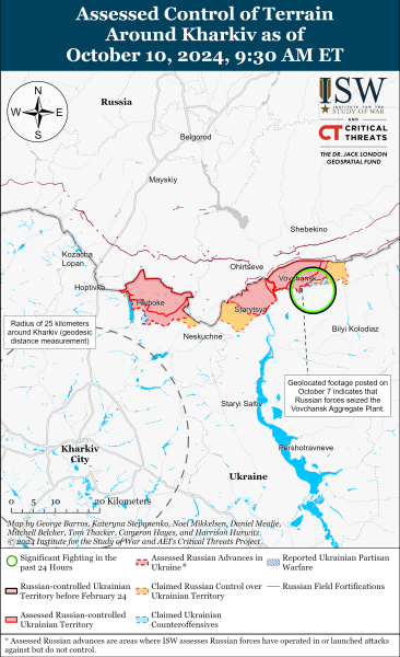 Mapa de operaciones militares al 11 de octubre de 2024: situación en el frente