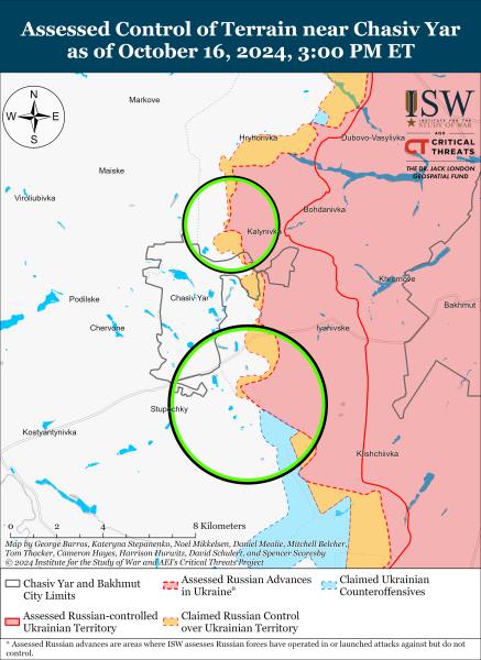 Mapa de operaciones militares para el 17 de octubre de 2024: la situación en el frente 