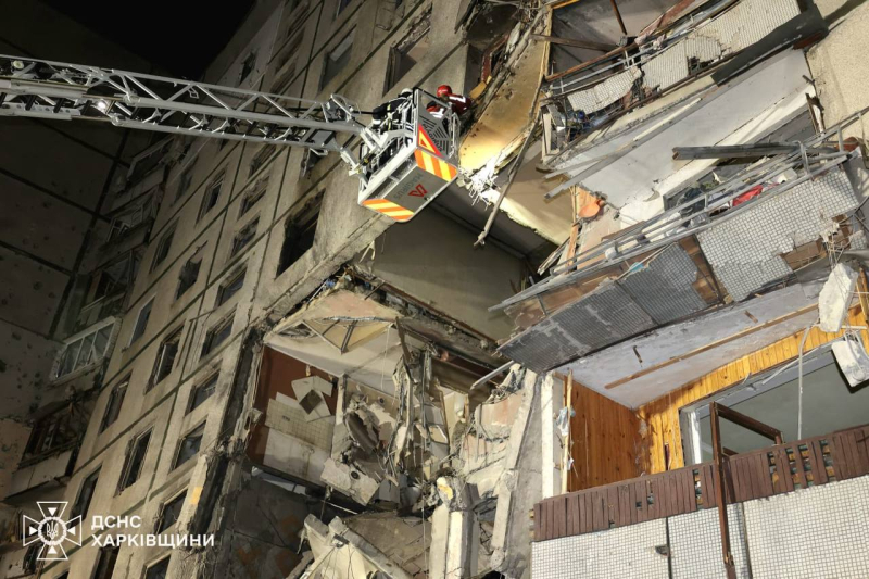 Explosiones en Jarkov: la Federación Rusa alcanzó un edificio de gran altura , hay muertos, 35 heridos