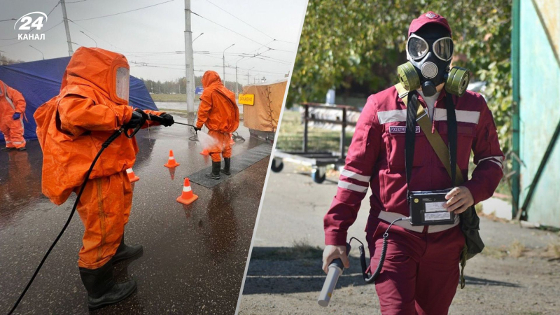 Con máscaras antigás y equipo especial: en Rusia aprendieron a afrontar las consecuencias de un ataque nuclear