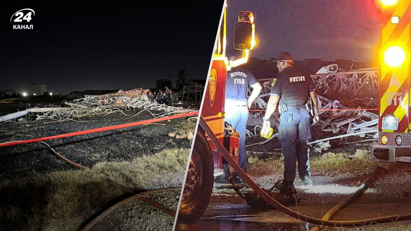 En EE.UU., un helicóptero se estrelló contra una torre de radio: el momento del desastre fue captado en vídeo