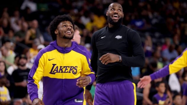 El primer dúo de padre e hijo en el mismo equipo de la NBA: LeBron James jugó con Bronny para la Lakers