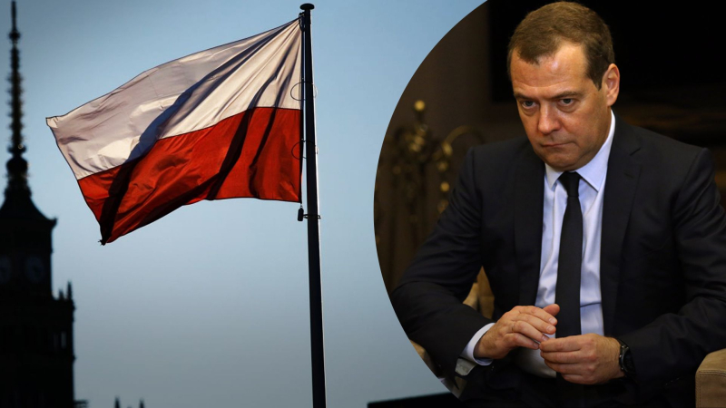 "Bóbr kurwa!" : Medvedev respondió “ingeniosamente” al cierre del Consulado General de Rusia en Poznan” /></p>
<p>Medvedev está enojado con las acciones de los polacos/Collage 24 Channel</p>
<p _ngcontent-sc113 class=