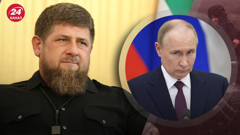 La situación no mejorará: Kadyrov amenaza la “billetera” de Putin y el dictador guarda silencio