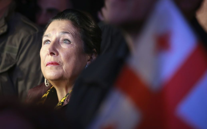 El Presidente de Georgia no reconoce los resultados de las elecciones parlamentarias.