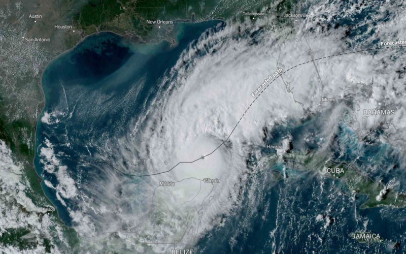 El huracán Milton en EE.UU. se acerca a Florida: se insta a los residentes a evacuar (vídeo)