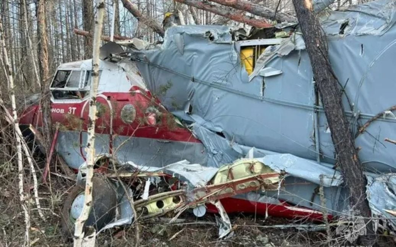 B Un avión An-3 se estrelló en Rusia: no todos sobrevivieron