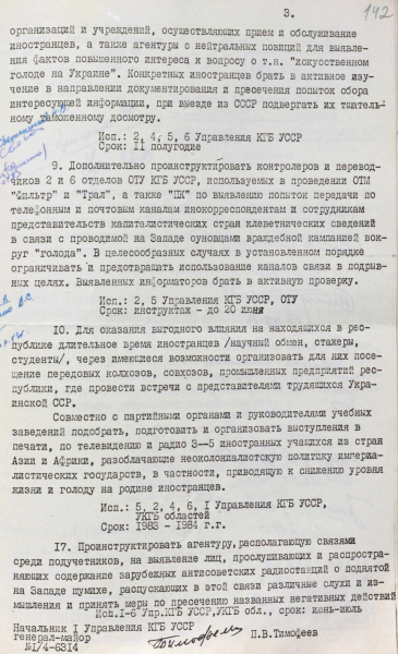 Cómo la KGB impidió que la diáspora hablara sobre el Holodomor: el SVR publicó archivos