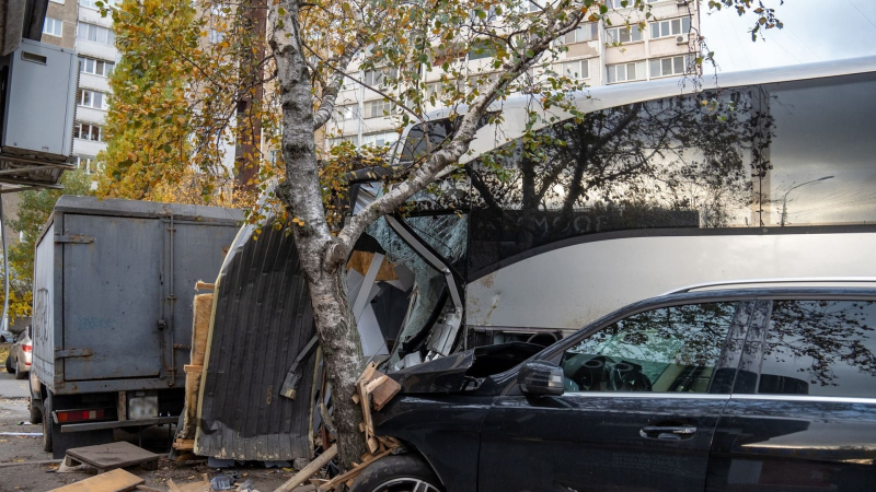 Accidente de carretera en Teremki en Kiev: el autobús se salió de la carretera, allí hubo muertos y heridos