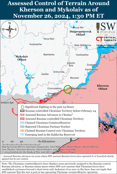 Mapa de operaciones militares el 27 de noviembre de 2024: situación en el frente