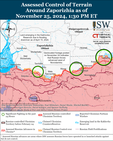 Mapa de operaciones militares el 26 de noviembre de 2024: situación en el frente