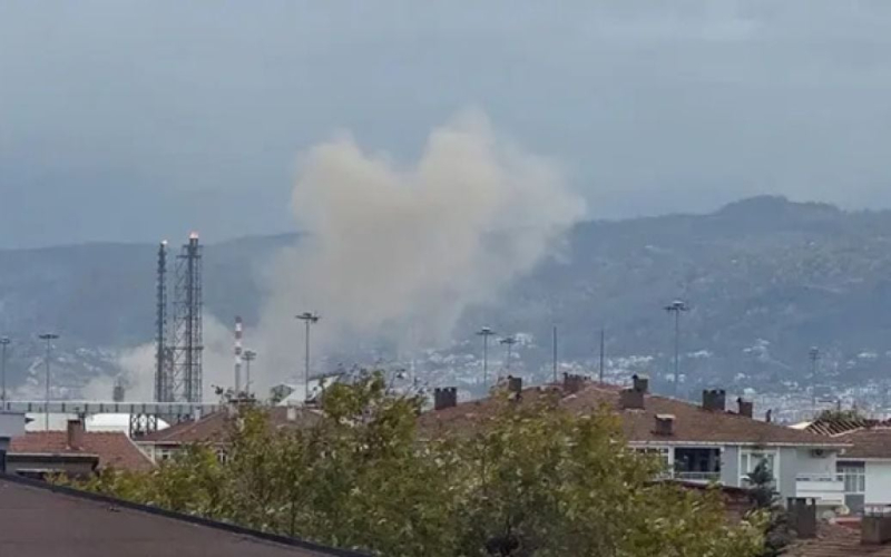 Se produjo una explosión en Turquía Refinería (foto)