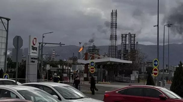 Se produjo una explosión en una refinería en Turquía (foto)