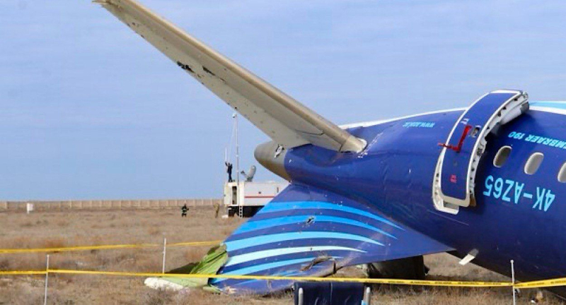 Kazajstán enviará cajas negras del avión dañado a Brasil