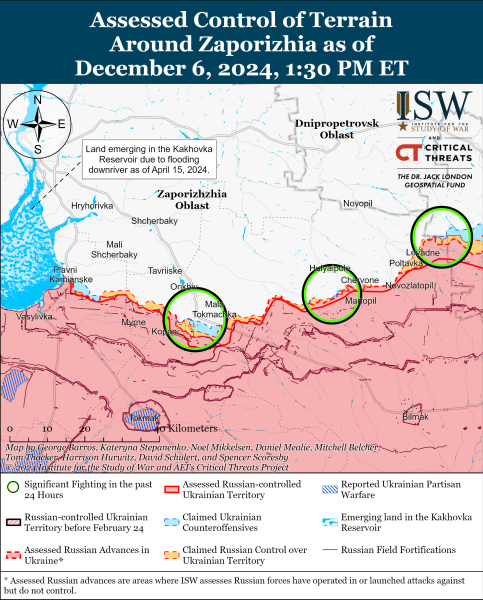 Mapa de operaciones militares el 7 de diciembre de 2024: situación en el frente