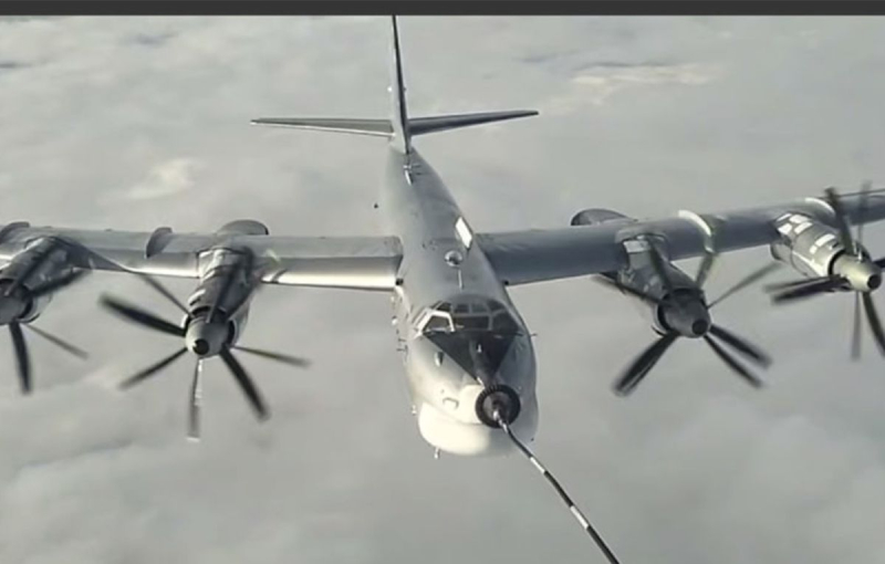 Cuatro Tu-95MS volaron a Alaska, fueron interceptados por cazas estadounidenses