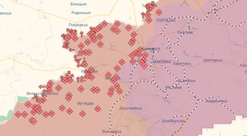 Mapa de operaciones militares al 26 de diciembre de 2024: situación en el frente