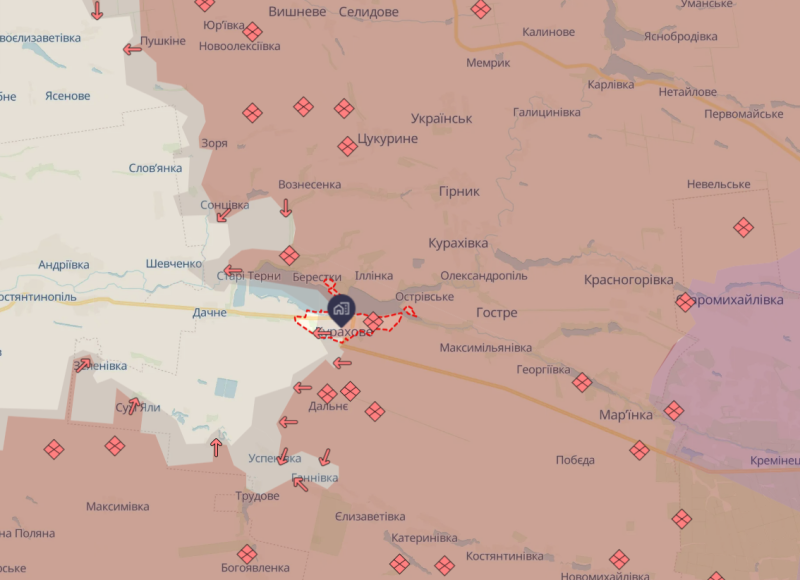 Los rusos causaron una destrucción significativa de las fortificaciones de las Fuerzas Armadas de Ucrania en el sur. Kurakhovo – OSGV Khortitsa