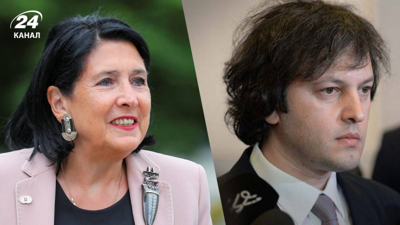 La primera ministra prorrusa de Georgia amenaza con prisión a la presidenta: ella ya ha respondido