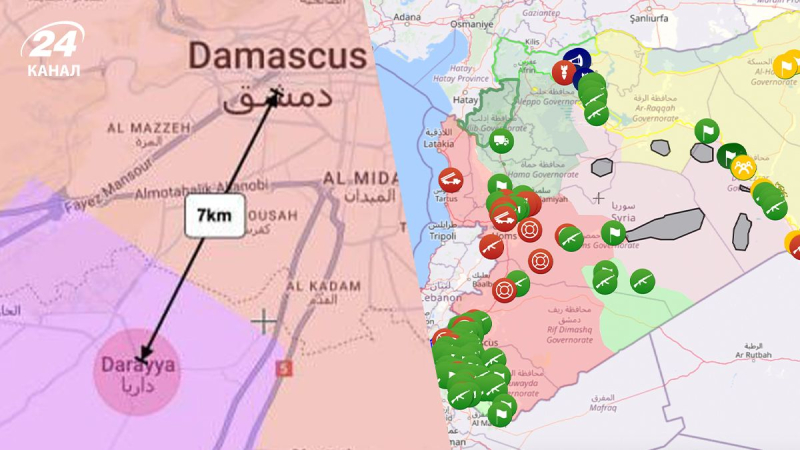 Los rebeldes capturaron Palmira y continúan avanzando hacia Damasco: mapa de la guerra en Siria