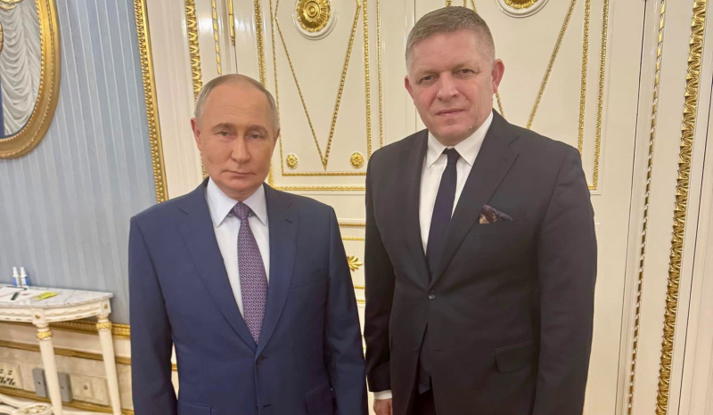 Intercambio de opiniones sobre la guerra en Ucrania: Fico reveló detalles de la conversación con Putin